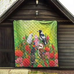 Australian Native Birds Quilt Art Dot Painting Pattern