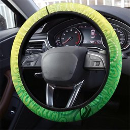 Australian Native Birds Steering Wheel Cover Art Dot Painting Pattern