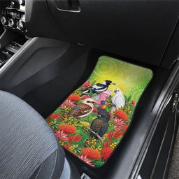 Australian Native Birds Car Mats Art Dot Painting Pattern