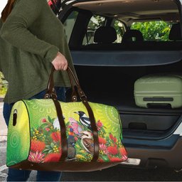 Australian Native Birds Travel Bag Art Dot Painting Pattern