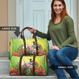 Australian Native Birds Travel Bag Art Dot Painting Pattern