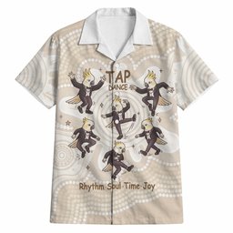 Tap Dance Australia Personalised Hawaiian Shirt Yellow-crested Cockatoo Indigenous Art