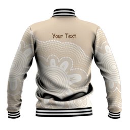 Tap Dance Australia Personalised Baseball Jacket Yellow-crested Cockatoo Indigenous Art