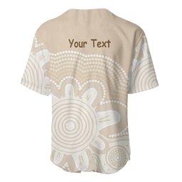 Tap Dance Australia Personalised Baseball Jersey Yellow-crested Cockatoo Indigenous Art