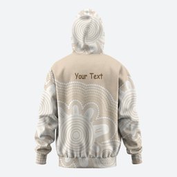 Tap Dance Australia Personalised Hoodie Yellow-crested Cockatoo Indigenous Art