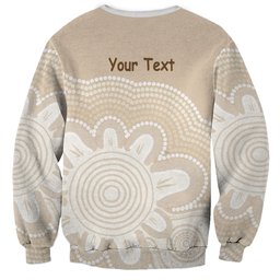 Tap Dance Australia Personalised Sweatshirt Yellow-crested Cockatoo Indigenous Art