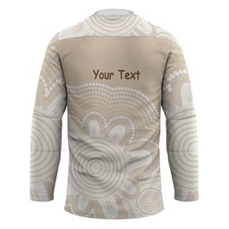 Tap Dance Australia Personalised Hockey Jersey Yellow-crested Cockatoo Indigenous Art