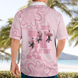 Tap Dance Australia Hawaiian Shirt Pink Galah Just Tap It Out