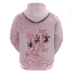 Tap Dance Australia Hoodie Pink Galah Just Tap It Out