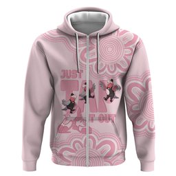 Tap Dance Australia Hoodie Pink Galah Just Tap It Out