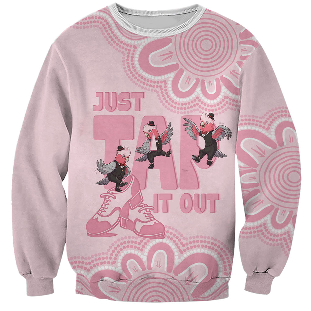 Tap Dance Australia Sweatshirt Pink Galah Just Tap It Out