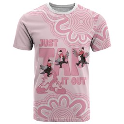Tap Dance Australia T Shirt Pink Galah Just Tap It Out
