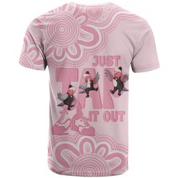 Tap Dance Australia T Shirt Pink Galah Just Tap It Out