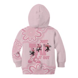 Tap Dance Australia Kid Hoodie Pink Galah Just Tap It Out
