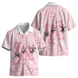 Tap Dance Australia Kid Hawaiian Shirt Pink Galah Just Tap It Out