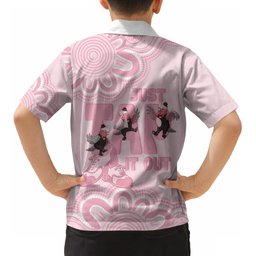 Tap Dance Australia Kid Hawaiian Shirt Pink Galah Just Tap It Out