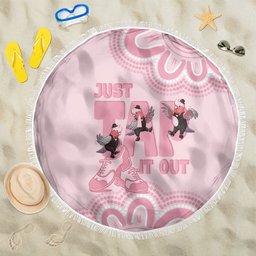 Tap Dance Australia Beach Blanket Pink Galah Just Tap It Out