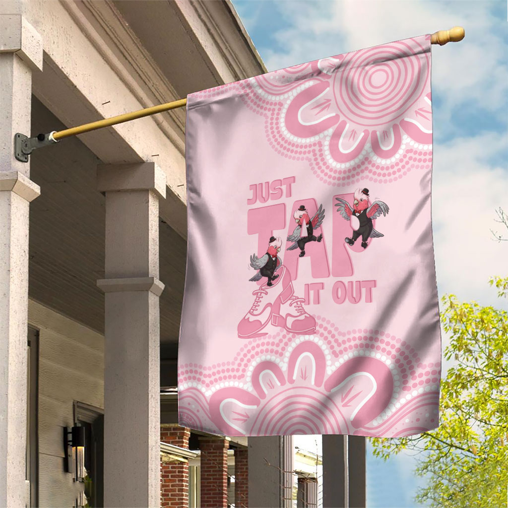 Tap Dance Australia Garden Flag Pink Galah Just Tap It Out