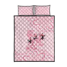 Tap Dance Australia Quilt Bed Set Pink Galah Just Tap It Out