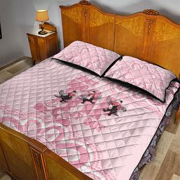 Tap Dance Australia Quilt Bed Set Pink Galah Just Tap It Out
