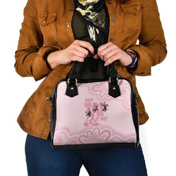 Tap Dance Australia Shoulder Handbag Pink Galah Just Tap It Out