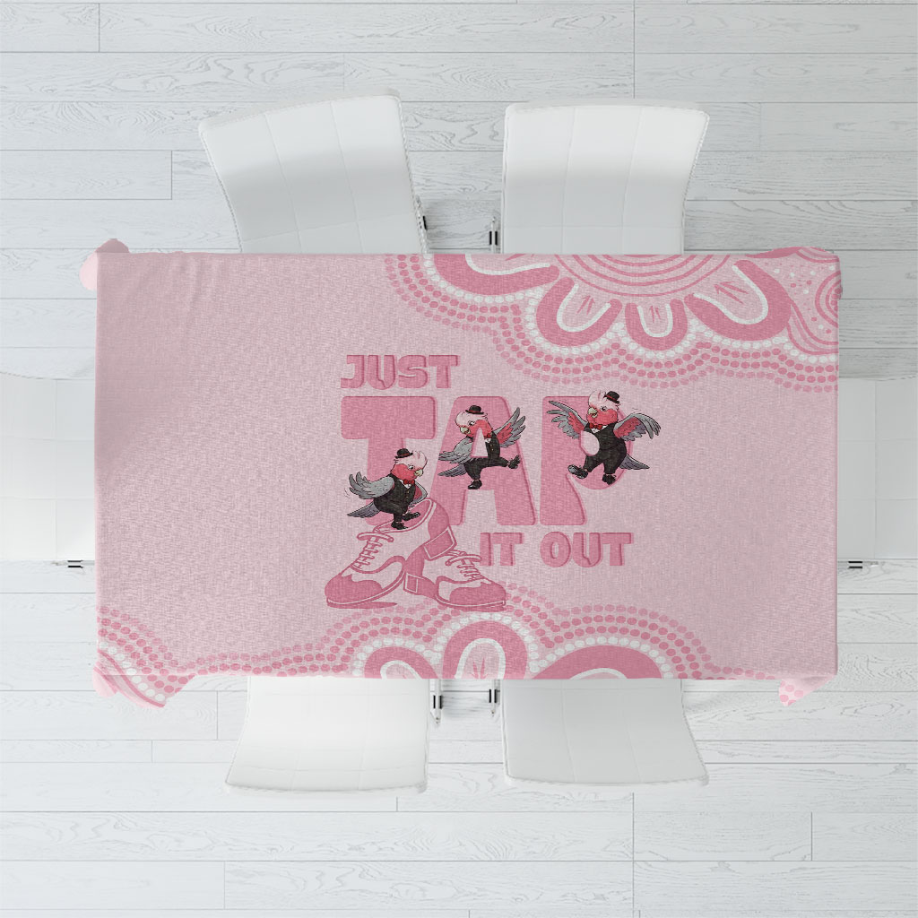 Tap Dance Australia Tablecloth Pink Galah Just Tap It Out
