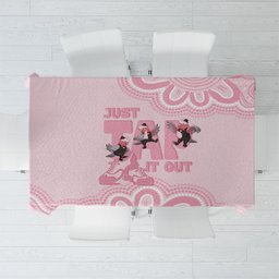 Tap Dance Australia Tablecloth Pink Galah Just Tap It Out