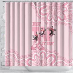 Tap Dance Australia Shower Curtain Pink Galah Just Tap It Out