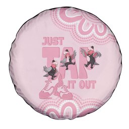 Tap Dance Australia Spare Tire Cover Pink Galah Just Tap It Out