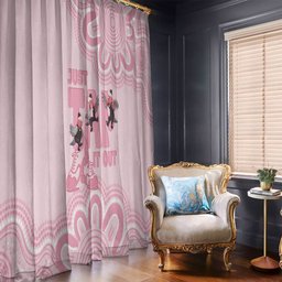 Tap Dance Australia Window Curtain Pink Galah Just Tap It Out