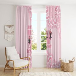 Tap Dance Australia Window Curtain Pink Galah Just Tap It Out