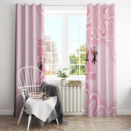 Tap Dance Australia Window Curtain Pink Galah Just Tap It Out