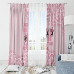 Tap Dance Australia Window Curtain Pink Galah Just Tap It Out