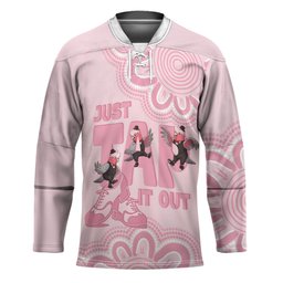 Tap Dance Australia Hockey Jersey Pink Galah Just Tap It Out