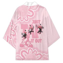 Tap Dance Australia Kimono Pink Galah Just Tap It Out