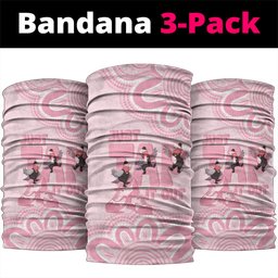 Tap Dance Australia Neck Gaiter Pink Galah Just Tap It Out