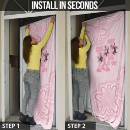 Tap Dance Australia Door Cover Pink Galah Just Tap It Out