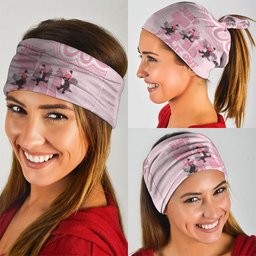 Tap Dance Australia Neck Gaiter Pink Galah Just Tap It Out