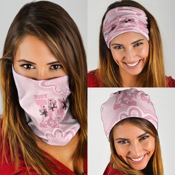 Tap Dance Australia Neck Gaiter Pink Galah Just Tap It Out