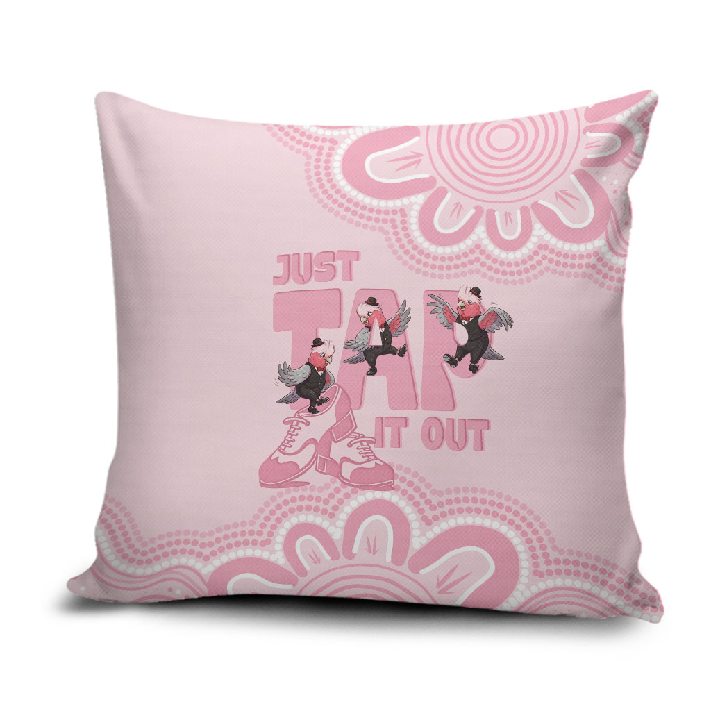 Tap Dance Australia Pillow Cover Pink Galah Just Tap It Out