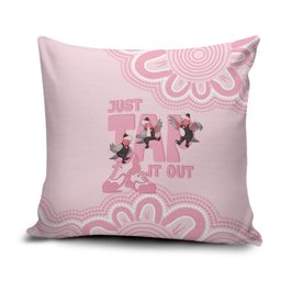 Tap Dance Australia Pillow Cover Pink Galah Just Tap It Out