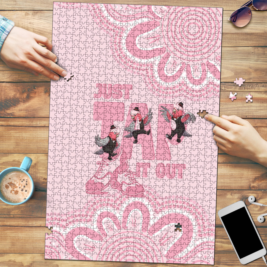 Tap Dance Australia Puzzle Pink Galah Just Tap It Out