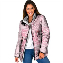 Tap Dance Australia Padded Jacket Pink Galah Just Tap It Out