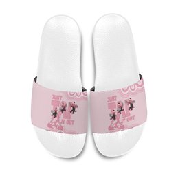 Tap Dance Australia Slide Sandals Pink Galah Just Tap It Out