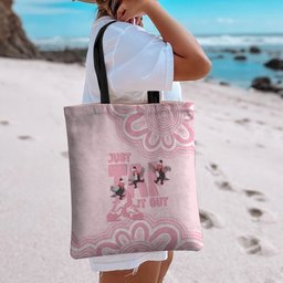 Tap Dance Australia Tote Bag Pink Galah Just Tap It Out
