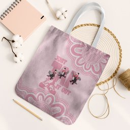 Tap Dance Australia Tote Bag Pink Galah Just Tap It Out