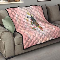 Australian Cockatoos Quilt Flora Aboriginal Dot Art Pattern