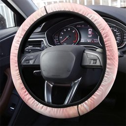 Australian Cockatoos Steering Wheel Cover Flora Aboriginal Dot Art Pattern