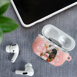 Australian Cockatoos AirPods Case Flora Aboriginal Dot Art Pattern