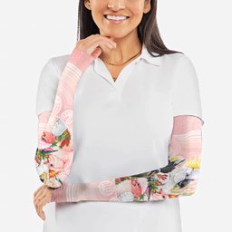 Australian Cockatoos Arm Sleeves Flora Aboriginal Dot Art Pattern